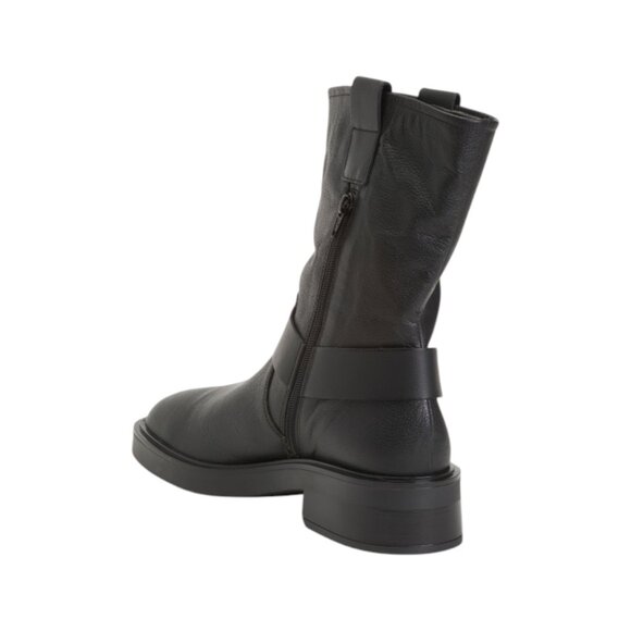 DUNE LONDON Black Leather Pally Booties $59.99 Compare At  $120 Help - Picture 2 of 2